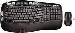 Logitech - Black Keyboard/Mouse - Use with Windows XP, Vista, 7, 8 - Benchmark Tooling