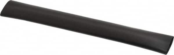 Made in USA - 6" Long, 2:1, PVC Heat Shrink Electrical Tubing - Black - Benchmark Tooling