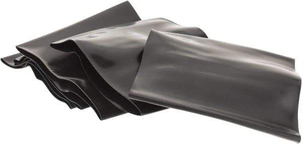 Made in USA - 6" Long, 2:1, PVC Heat Shrink Electrical Tubing - Black - Benchmark Tooling
