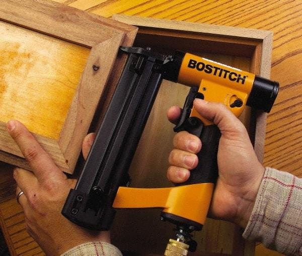 Stanley Bostitch - 1/2 to 1-3/16" Nail Length, 23 Gauge Pin Air Nailer - 70 to 120 psi - Benchmark Tooling