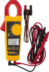 Fluke - 325, CAT IV, CAT III, Digital True RMS Clamp Meter with 1.18" Clamp On Jaws - 600 VAC/VDC, 400 AC/DC Amps, Measures Voltage, Capacitance, Continuity, Frequency, Resistance, Temperature - Benchmark Tooling