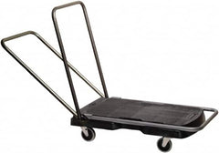 Rubbermaid - 250 Lb Capacity Structural Foam/Steel Platform Truck - Structural Foam Deck, 20-1/2" OAW - Benchmark Tooling