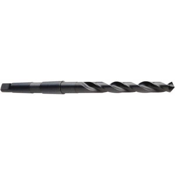 DORMER - 40mm, 4MT 118° Point High Speed Steel Taper Shank Drill Bit - Benchmark Tooling