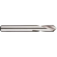 DORMER - 12mm Body Diam, 120°, 102mm OAL, High Speed Steel Spotting Drill - Benchmark Tooling