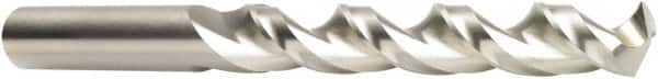 DORMER - 20mm 130° Cobalt Jobber Drill - Bright Finish, Right Hand Cut, Spiral Flute, Straight Shank, 205mm OAL, Special Type Point - Benchmark Tooling