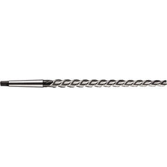 DORMER - 5mm Pin, 1/4" Diam, 0.1931" Small End, Morse Taper Shank, 73mm Flute, Taper Pin Reamer - Benchmark Tooling