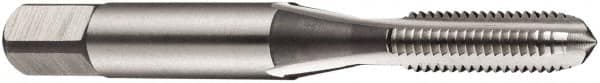 DORMER - 3/16-24 BSW, 3 Flute, Bottoming, Plug & Taper, Bright Finish, High Speed Steel Tap Set - Right Hand Cut, 50mm OAL, Medium Class of Fit, Series E115 - Benchmark Tooling