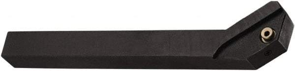 DORMER - K100, Right Hand Cut, Indexable Cutoff Toolholder - 5/16" Max Depth of Cut, 12mm Shank Width, 12mm Shank Height, 125mm OAL - Benchmark Tooling