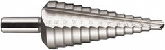 DORMER - 13 Hole Sizes, 6 to 30mm Hole Diam High Speed Steel Step Drill Bit - Benchmark Tooling