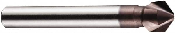 DORMER - 10mm Shank Diam, 3 Flute 100° High Speed Steel Countersink - Benchmark Tooling