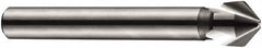 DORMER - 8mm Shank Diam, 3 Flute 90° High Speed Steel Countersink - Benchmark Tooling