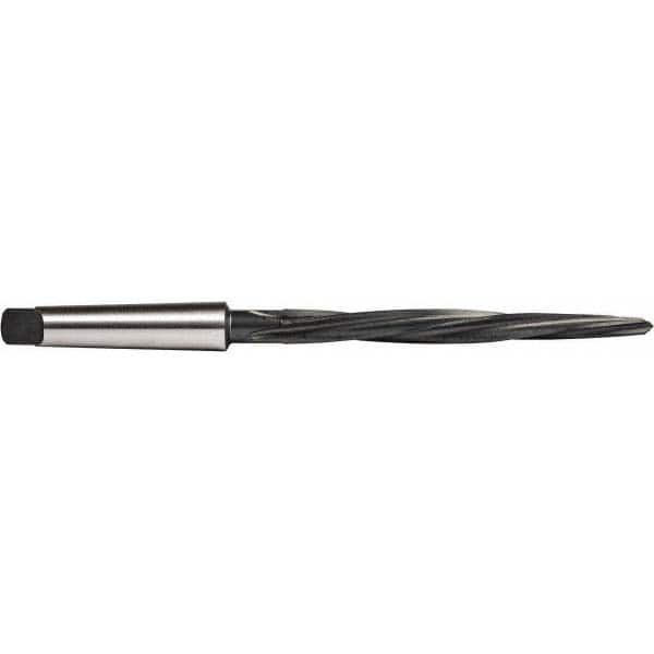 Union Butterfield - 11/16" Reamer Diam, 25/64" Small End Diam, 3MT Morse Taper Shank, 7-1/8" Flute, Bridge Reamer - Benchmark Tooling