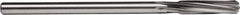 Union Butterfield - 13/64" High Speed Steel 6 Flute Chucking Reamer - Spiral Flute, 0.1945" Straight Shank, 1-1/4" Flute Length, 5" OAL - Benchmark Tooling