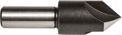 Union Butterfield - 3/8" Head Diam, 1/4" Shank Diam, 3 Flute 100° High Speed Steel Countersink - Benchmark Tooling