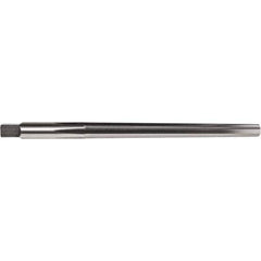 Union Butterfield - #9 Pin, 0.6066" Diam, 0.48" Small End, 9/16" Diam Straight Shank, 6-1/16" Flute, Taper Pin Reamer - Benchmark Tooling