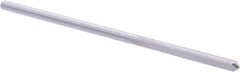 Union Butterfield - 1/8" High Speed Steel 4 Flute Chucking Reamer - Straight Flute, 0.119" Straight Shank, 7/8" Flute Length, 3-1/2" OAL - Benchmark Tooling