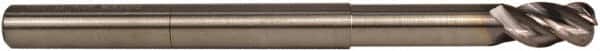 M.A. Ford - 10mm, 4 Flute, Single End, Solid Carbide, 1mm Corner Radius End Mill - 127mm OAL, 35/38° Helix, Right Hand Flute, 20mm LOC, Right Hand Cut, 51mm Extended Reach - Benchmark Tooling
