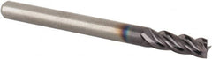 M.A. Ford - 3mm, 6mm LOC, 3mm Shank Diam, 38mm OAL, 4 Flute, Solid Carbide Square End Mill - Single End, ALtima Finish, 35/38° Helix, Centercutting, Right Hand Cut, Right Hand Flute, Series 177 - Benchmark Tooling