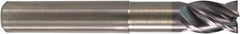 M.A. Ford - 16mm, 4 Flute, Single End, Solid Carbide, 1mm Corner Radius End Mill - 98mm OAL, 35/38° Helix, Right Hand Flute, 24mm LOC, Right Hand Cut, 50mm Extended Reach - Benchmark Tooling