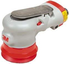 3M - 12,000 OPM, 17 CFM Air Consumption, 90 psi Air Pressure, Palm Air Orbital Sander - Round Pad, - Benchmark Tooling