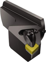 Sandvik Coromant - Left Hand Cut, Size 80, CNMG 432 Insert Compatiblity, Modular Turning & Profiling Cutting Unit Head - 57mm Ctr to Cutting Edge, 45mm Head Length, Series T-Max P - Benchmark Tooling