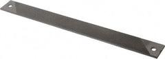 PFERD - 14" Long, Smooth Cut, Flat American-Pattern File - Single Cut, 0.38" Overall Thickness, Flexible - Benchmark Tooling