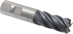 Kennametal - 25mm, 5 Flute, Solid Carbide, 0.75mm Corner Radius End Mill - 121mm OAL, 45mm LOC - Benchmark Tooling