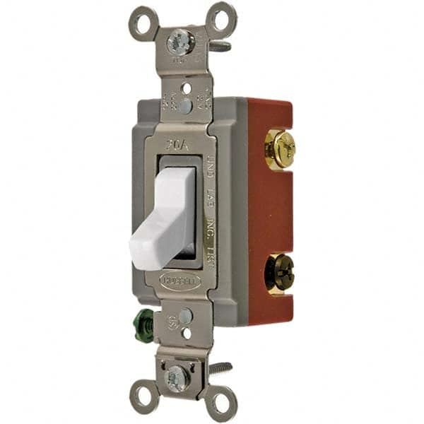 Hubbell Wiring Device-Kellems - Toggle Switches Switch Type: Extra Heavy Duty Switch Sequence: Off-On - Benchmark Tooling