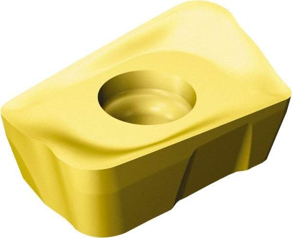 Sandvik Coromant - R390180616 PL Grade 1025 Carbide Milling Insert - TiCN/TiN Finish, 6.33mm Thick, 11mm Inscribed Circle, 1.6mm Corner Radius - Benchmark Tooling