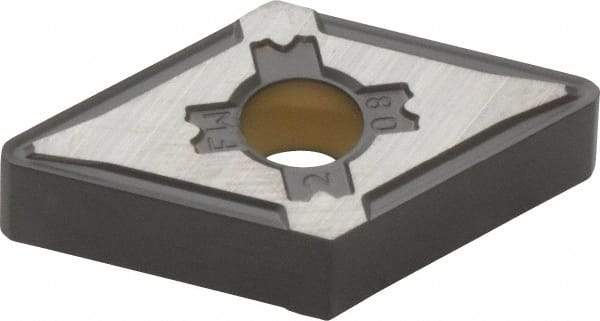Kennametal - DNMG432 FW Grade KCP05 Carbide Turning Insert - TiCN/Al2O3 Finish, 55° Diamond, 1/2" Inscr Circle, 3/16" Thick, 1/32" Corner Radius - Benchmark Tooling