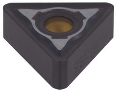 Kennametal - TNMG333 MW Grade KCP25 Carbide Turning Insert - TiCN/Al2O3 Finish, 60° Triangle, 3/8" Inscr Circle, 3/16" Thick, 3/64" Corner Radius - Benchmark Tooling