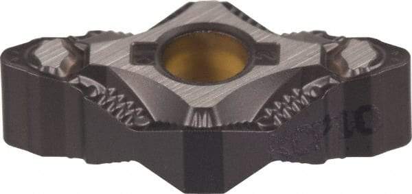 Kennametal - DNMG431 CT Grade KCP10 Carbide Turning Insert - TiCN/Al2O3 Finish, 55° Diamond, 1/2" Inscr Circle, 3/16" Thick, 1/64" Corner Radius - Benchmark Tooling