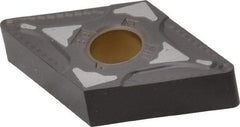 Kennametal - DNMG432 MN Grade KCP40 Carbide Turning Insert - TiN/TiCN/Al2O3 Finish, 55° Diamond, 1/2" Inscr Circle, 3/16" Thick, 1/32" Corner Radius - Benchmark Tooling
