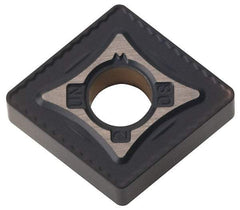 Kennametal - CNMG432 UN Grade KCK20 Carbide Turning Insert - TiCN/Al2O3 Finish, 80° Diamond, 1/2" Inscr Circle, 3/16" Thick, 1/32" Corner Radius - Benchmark Tooling