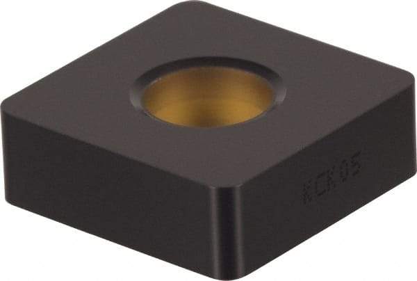 Kennametal - SNMA433 Grade KCK20 Carbide Turning Insert - TiCN/Al2O3 Finish, 90° Square, 1/2" Inscr Circle, 3/16" Thick, 3/64" Corner Radius - Benchmark Tooling