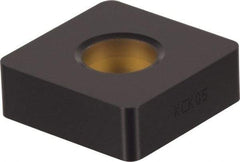 Kennametal - SNMA433 Grade KCK20 Carbide Turning Insert - TiCN/Al2O3 Finish, 90° Square, 1/2" Inscr Circle, 3/16" Thick, 3/64" Corner Radius - Benchmark Tooling