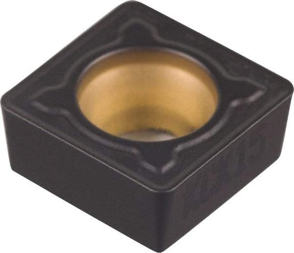 Kennametal - SCMT432 MF Grade KCK15 Carbide Turning Insert - TiCN/Al2O3 Finish, 90° Square, 1/2" Inscr Circle, 3/16" Thick, 1/32" Corner Radius - Benchmark Tooling