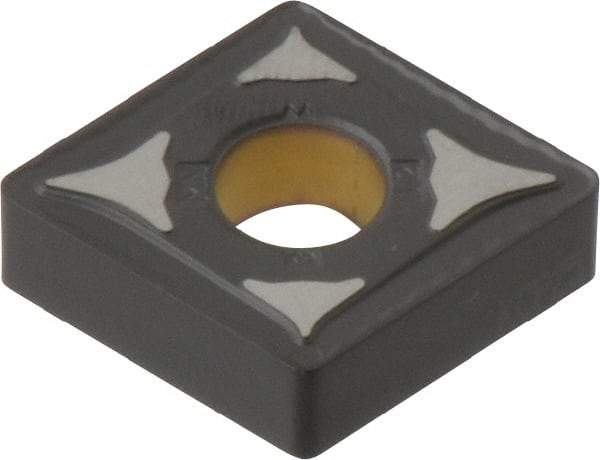 Kennametal - CNMG643 MN Grade KCP25 Carbide Turning Insert - TiCN/Al2O3 Finish, 80° Diamond, 3/4" Inscr Circle, 1/4" Thick, 3/64" Corner Radius - Benchmark Tooling