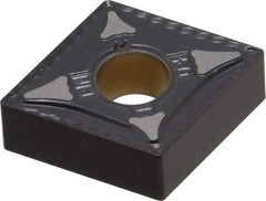 Kennametal - CNMG431 MN Grade KCP30 Carbide Turning Insert - TiN/TiCN/Al2O3 Finish, 80° Diamond, 1/2" Inscr Circle, 3/16" Thick, 1/64" Corner Radius - Benchmark Tooling