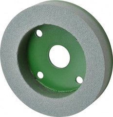 Camel Grinding Wheels - 6" Diam, 1" Hole Size, 1" Overall Thickness, 100 Grit, Type 50 Tool & Cutter Grinding Wheel - Fine Grade, Silicon Carbide, I Hardness, Vitrified Bond, 3,450 RPM - Benchmark Tooling