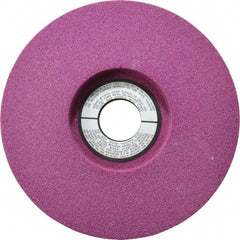 Grier Abrasives - 7" Diam x 1-1/4" Hole x 1" Thick, J Hardness, 60 Grit Surface Grinding Wheel - Aluminum Oxide, Type 5, Medium Grade, 3,600 Max RPM, Vitrified Bond, One-Side Recess - Benchmark Tooling