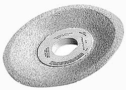 Grier Abrasives - 7 Inch Diameter x 1-1/4 Inch Hole x 1/2 Inch Thick, 80 Grit Tool and Cutter Grinding Wheel - Benchmark Tooling