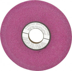 Grier Abrasives - 6" Diam, 1-1/4" Hole Size, 1/2" Overall Thickness, 60 Grit, Type 12 Tool & Cutter Grinding Wheel - Medium Grade, Aluminum Oxide, J Hardness, Vitrified Bond, 4,138 RPM - Benchmark Tooling