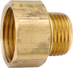 ANDERSON METALS - 3/4 FGHT & 1/2 MPT Garden Hose Female x MIP - Lead Free Brass, Female Hose to Male Pipe Connector - Benchmark Tooling