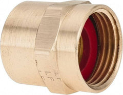 ANDERSON METALS - 3/4 FGHT & 3/4 FPT Garden Hose Female x FIP - Lead Free Brass, Female Hose to Female Pipe Connector - Benchmark Tooling