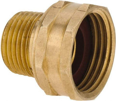 ANDERSON METALS - 3/4 FGHT & 1/2 MPT Garden Hose Female x MIP Swivel - Lead Free Brass, Female Hose to Male Pipe Swivel Connector - Benchmark Tooling