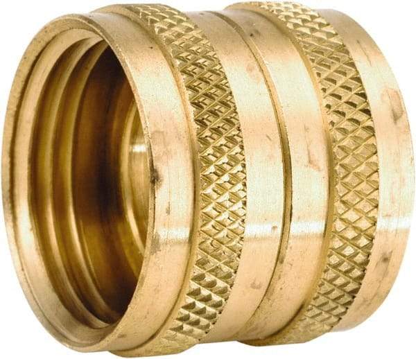 ANDERSON METALS - 3/4 GHT Garden Hose Female Swivel - Lead Free Brass, Female Hose to Female Hose Swivel Connector - Benchmark Tooling