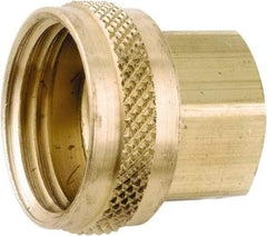 ANDERSON METALS - 3/4 FGHT & 1/2 FPT Garden Hose Female x FIP Swivel - Lead Free Brass, Female Hose to Female Pipe Swivel Connector - Benchmark Tooling