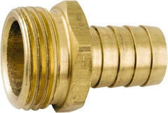 ANDERSON METALS - 3/4 GHT Garden Hose Barb x Male - Lead Free Brass, Male Hose to Barb Connector - Benchmark Tooling