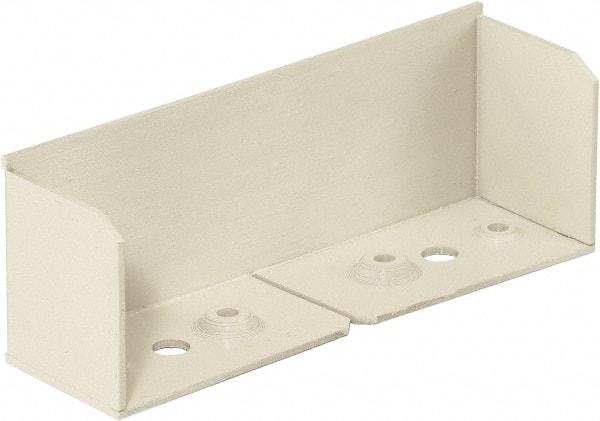 Hubbell Wiring Device-Kellems - 4.59 Inch Long x 1.31 Inch Wide x 1.64 Inch High, Rectangular Raceway Fitting - Ivory, For Use with HBL4750 Series Raceways - Benchmark Tooling